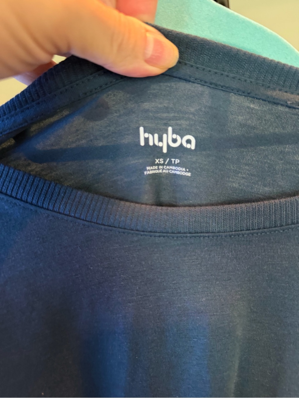 Hyba Women's Long Sleeve Tee in Navy - XS - Picture 4 of 4